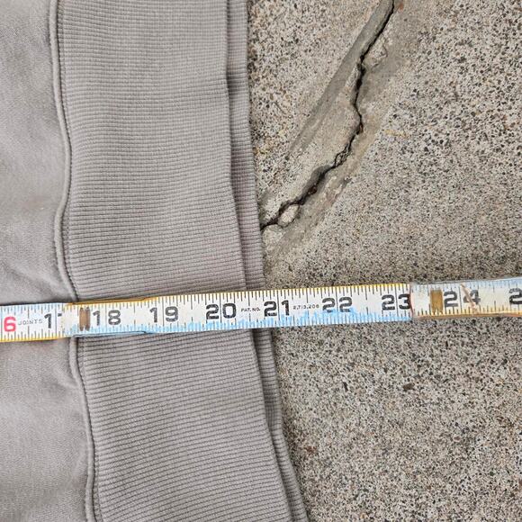 Vtg Y2k NIKE Center Swoosh Logo Earthtone Cropped Fit Crewneck Sweatshirt Med - Picture 6 of 6